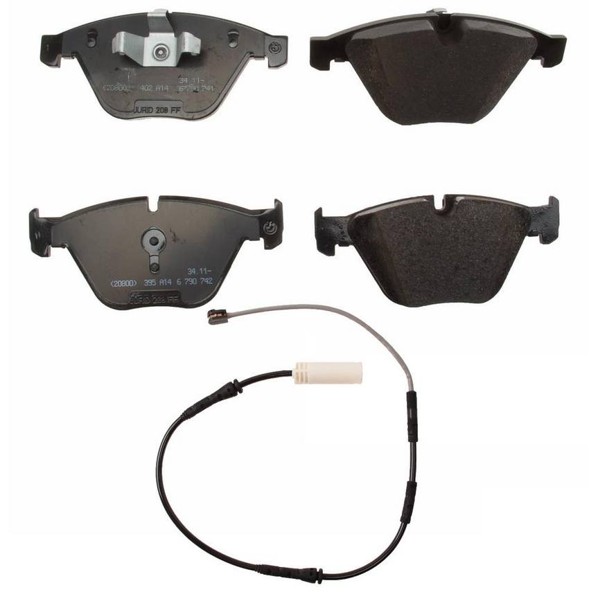 Disc Brake Pad Set - Front (With Sensor)